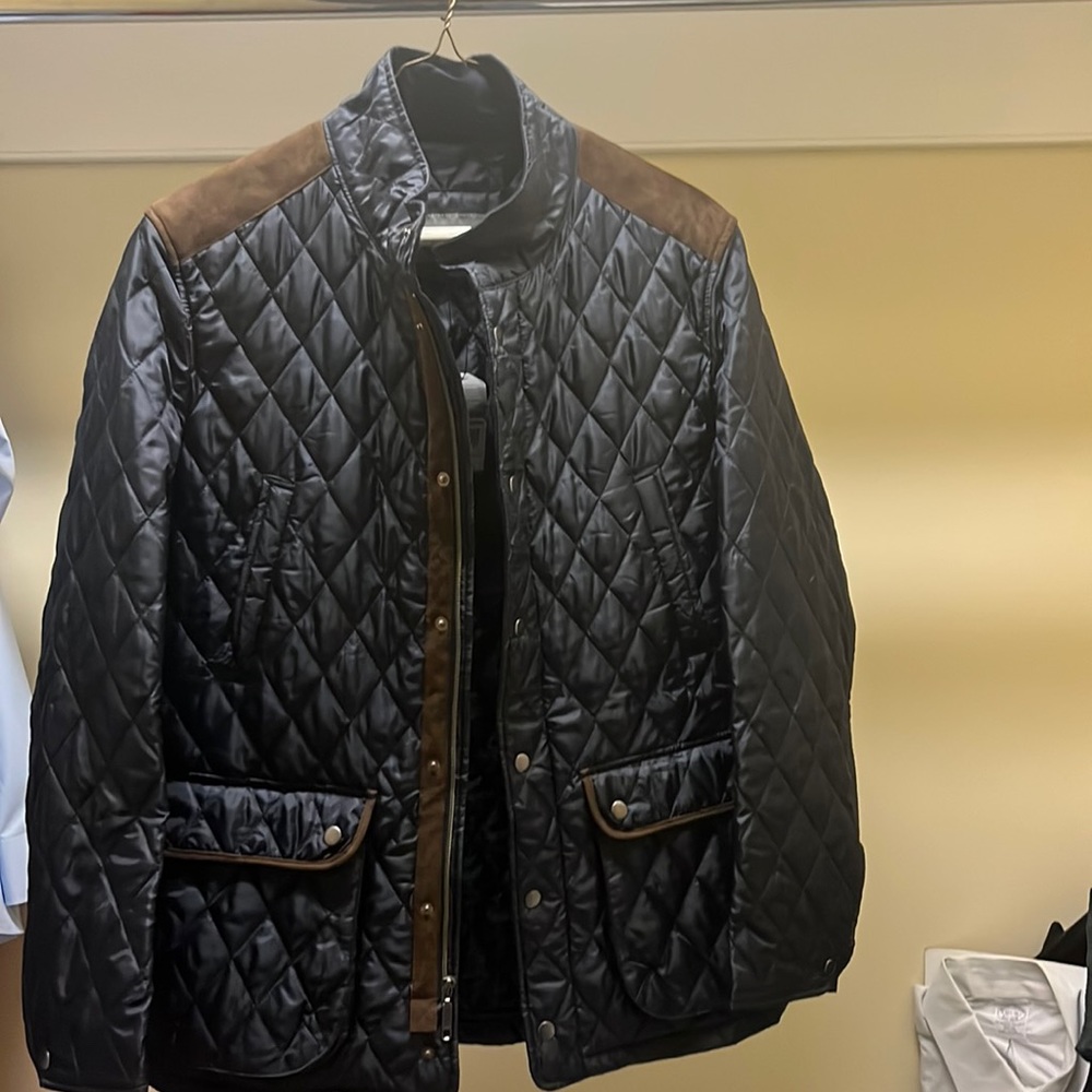 Johnston&Murphy embroidered jacket